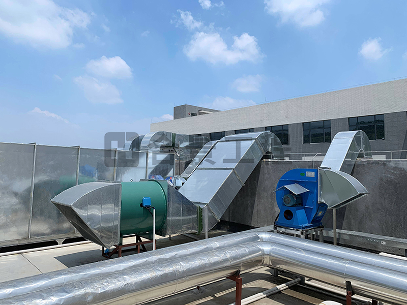 東莞盈灃科技有限公司工程緊鑼密鼓施工中，為迎接竣工全力奮戰(zhàn)！