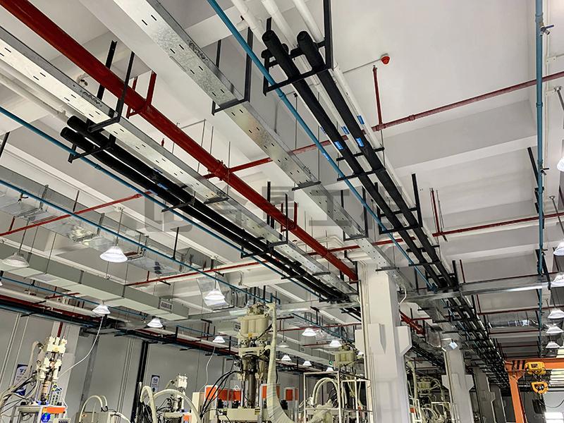 東莞盈灃科技有限公司工程緊鑼密鼓施工中，為迎接竣工全力奮戰(zhàn)！